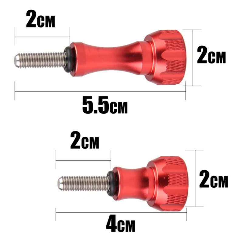 Алюминиевый 1 длинный и 2 коротких трех частей ручка большого пальца болт гайка