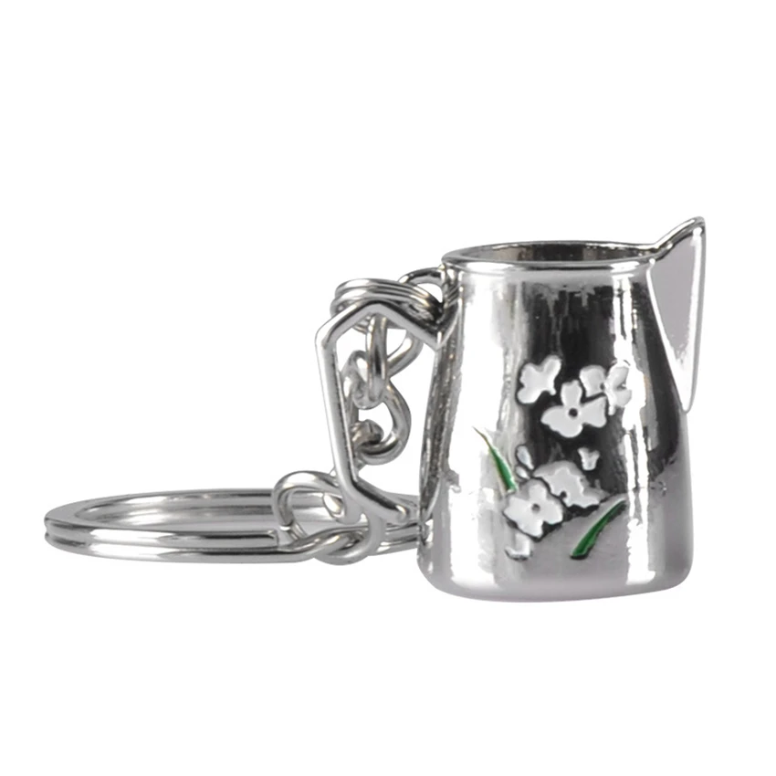 Креативный бариста, брелок для кофе, ручка машины для кофе, Moka Pitcher, брелок, портативная кофейная посуда, аксессуары для приготовления эспрессо, подарок