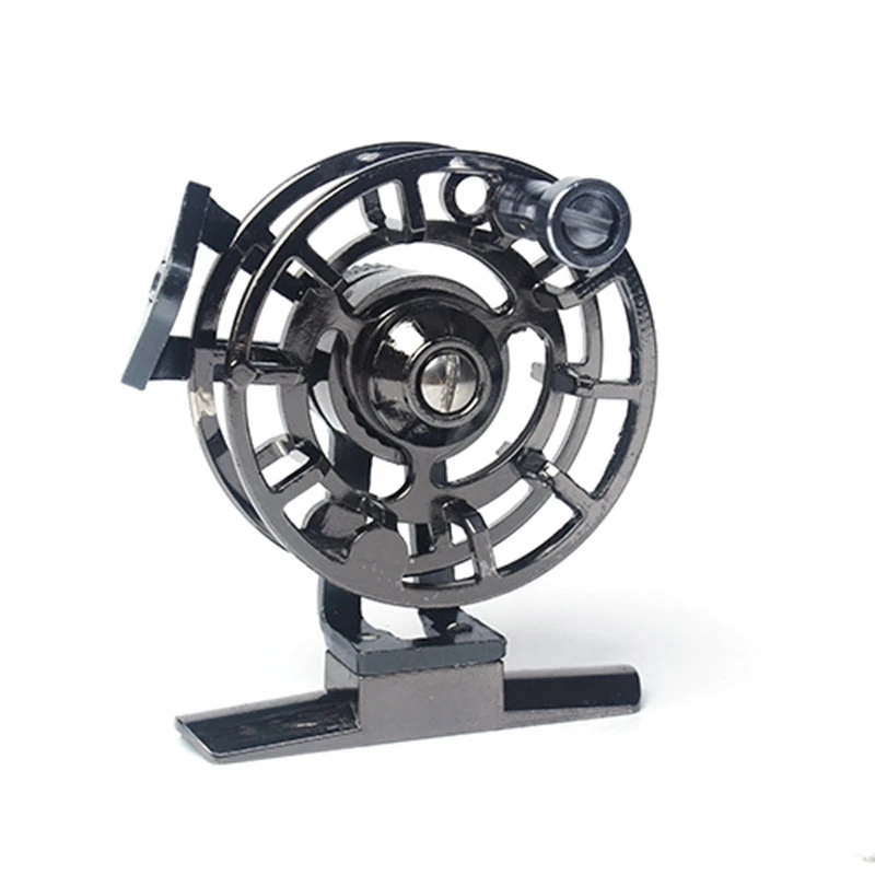 

Freshwater Aluminum Fly Fishing Reel Diameter 53mm Right Hand Retrieve Baitcasting Reel Ice Fishing Reel Wheel