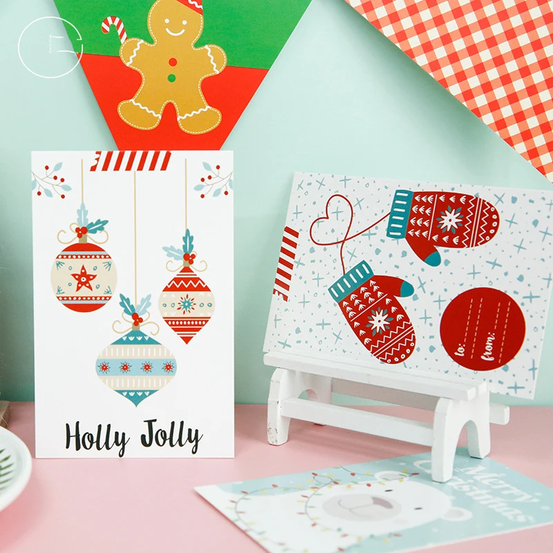 30 шт. Белый Рождественский колокольчик Санты Пингвин полярный медведь дизайн