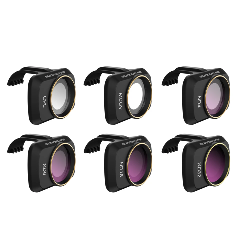 Фильтр для объектива камеры Sunnylife MCUV ND4 ND8 ND16 ND32 CPL ND/PL фильтры DJI Mavic Mini Дрон |