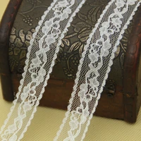 2 5cm lace for finishing hair accessories diy children bow family decoration ribbon flowers