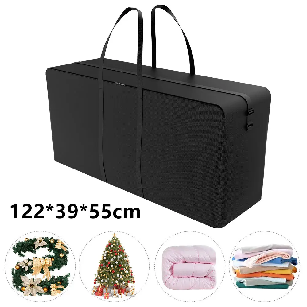 

Garden Furniture Cushion Storage Bag Waterproof Anti-UV Heavy Duty 600D Oxford Cloth Christmas Tree Storage Bag with Handle