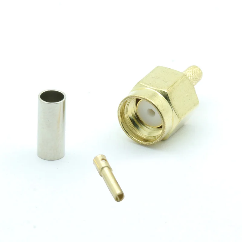 10 шт./лот RP SMA мужской разъем Женский штырь провода для коаксиального кабеля Pigtail