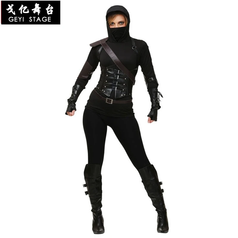 

Women ninja Costumes Classic Halloween Costumes Cosplay Ninja Costumes for Women Japanese Cartoon Fancy Dress