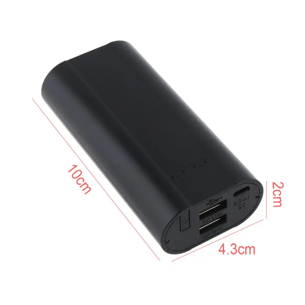 2 слота 18650 Li-ion зарядное устройство DIY умный портативный внешний аккумулятор с USB