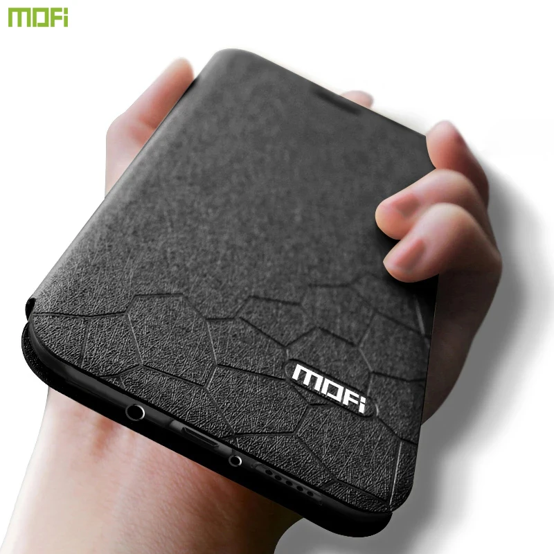 For Xiaomi Redmi Note 10s Case Flip Shockproof PU Leather Silicone Back Cover MOFi Original Redmi Note 10 Pro Book Style Capas