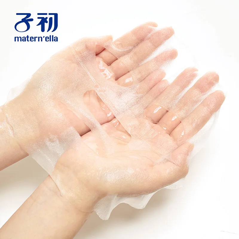 Увлажняющая маска для лица matern'ella с экстрактом сои и маслом беременных| |