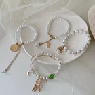 2021 элегантный браслет с натуральным жемчугом в стиле барокко для женщин, роскошный браслет с подвеской из циркона, модные милые ювелирные изделия для девушек