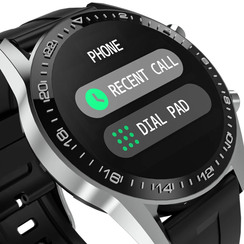 Круглые умные часы Bluetooth IP67 Смарт Для мужчин 1 28 полный сенсорный Экран с