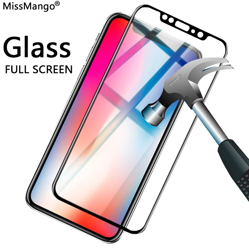 2 шт. Защитное стекло для Apple iPhone XS Max закаленное 11 Pro X XR защита экрана aiPhone на EXR |