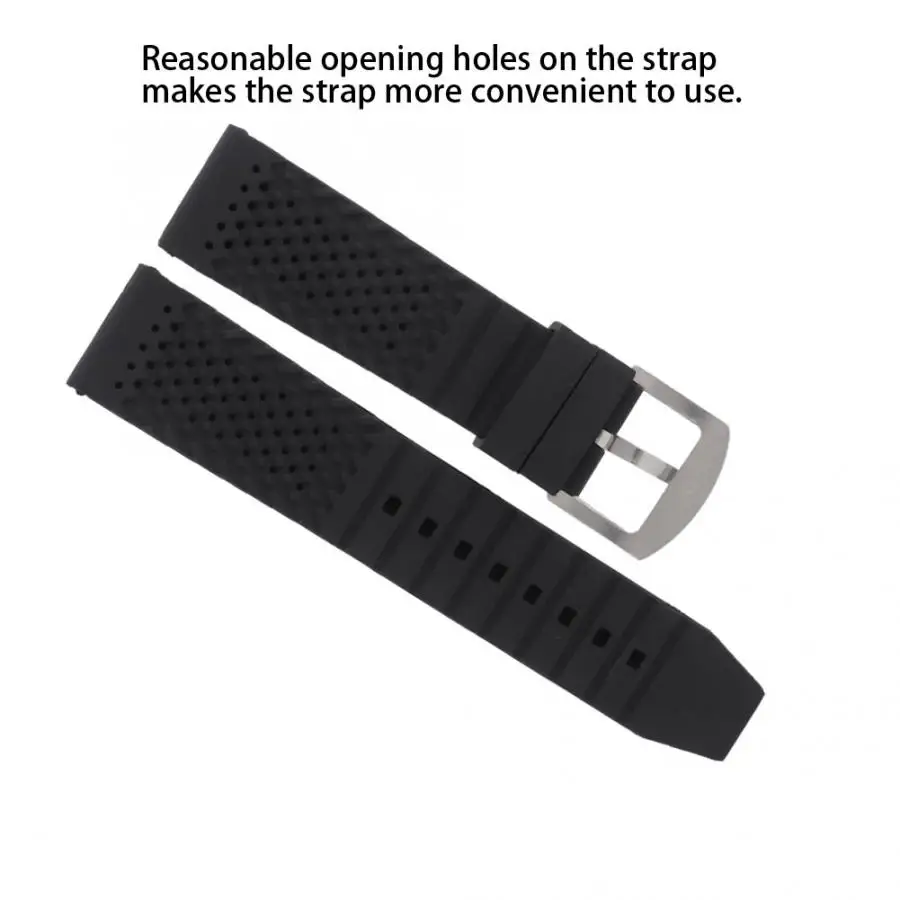 Универсальный силикагелевый ремешок для наручных часов удобный качественный