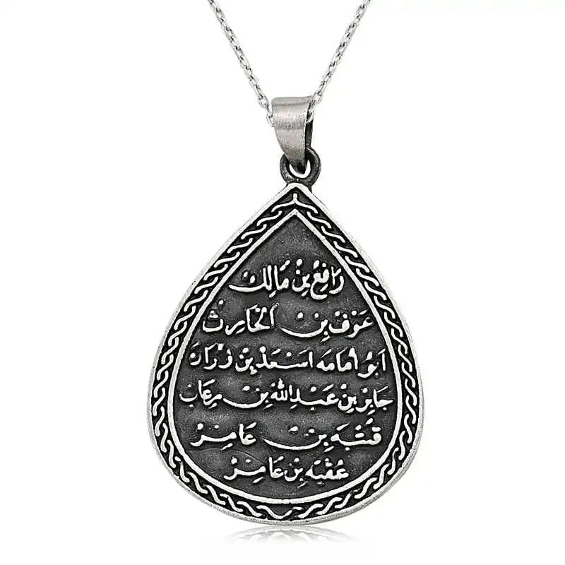 

Настоящее серебро 925 ювелирных изделий из серебра Kıtmir молитва падение Цепочки и ожерелья