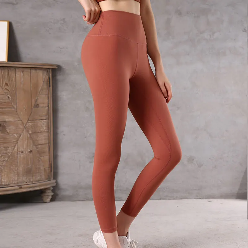 Спортивные Леггинсы для йоги тренировок фитнеса спортивные штаны женские брюки