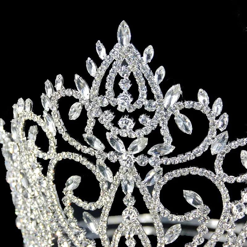 BacklakeGirls 2020 Новое поступление Корона головной убор лист Стразы Коготь Цепь