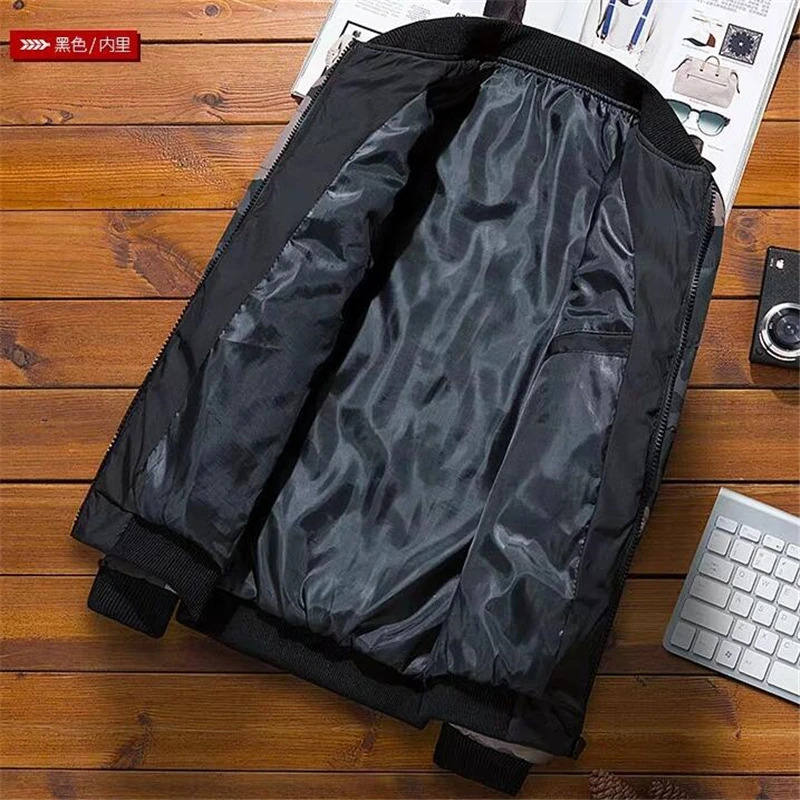 

Mens Winter Jackets and Coats Outerwear Clothing 2021 Camouflage Bomber Jacket Men's Windbreaker Thick Warm Male Parkas Military