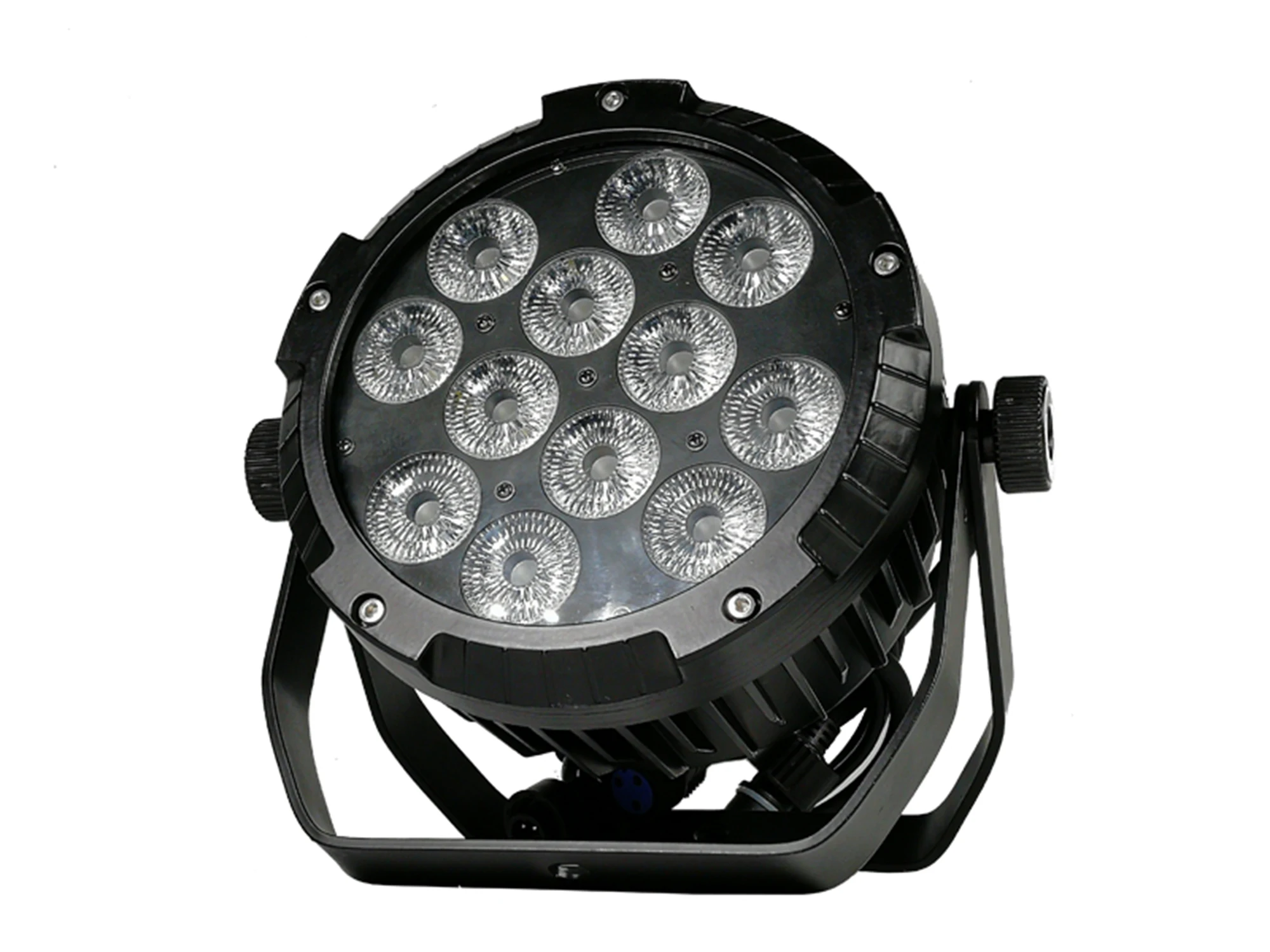 8 шт./12x18 Вт rgbwa УФ 6 в 1 водонепроницаемые прожекторы dmx512 светодиодные par