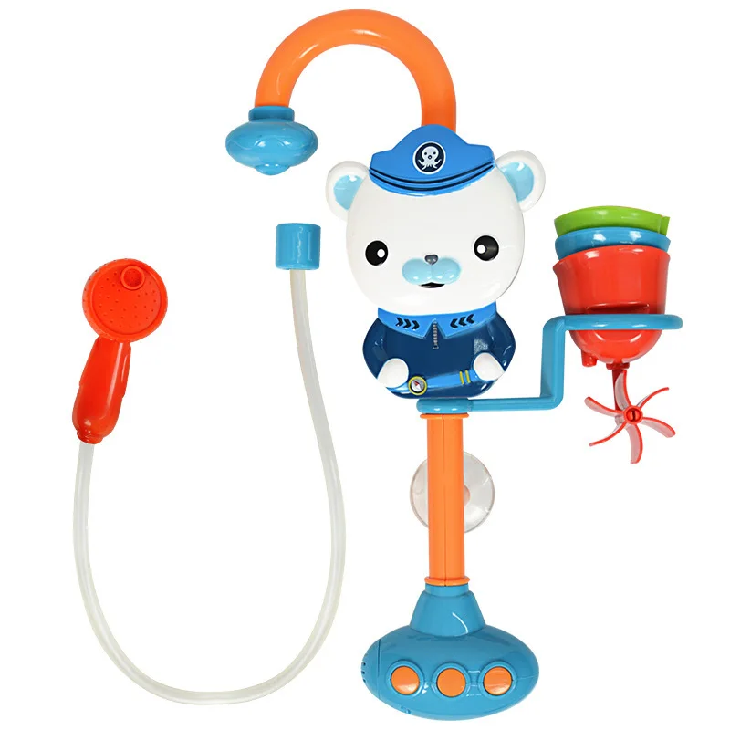 Детская Ванная комната Душ спринклер для купания детей вращающийся Бассейн дети