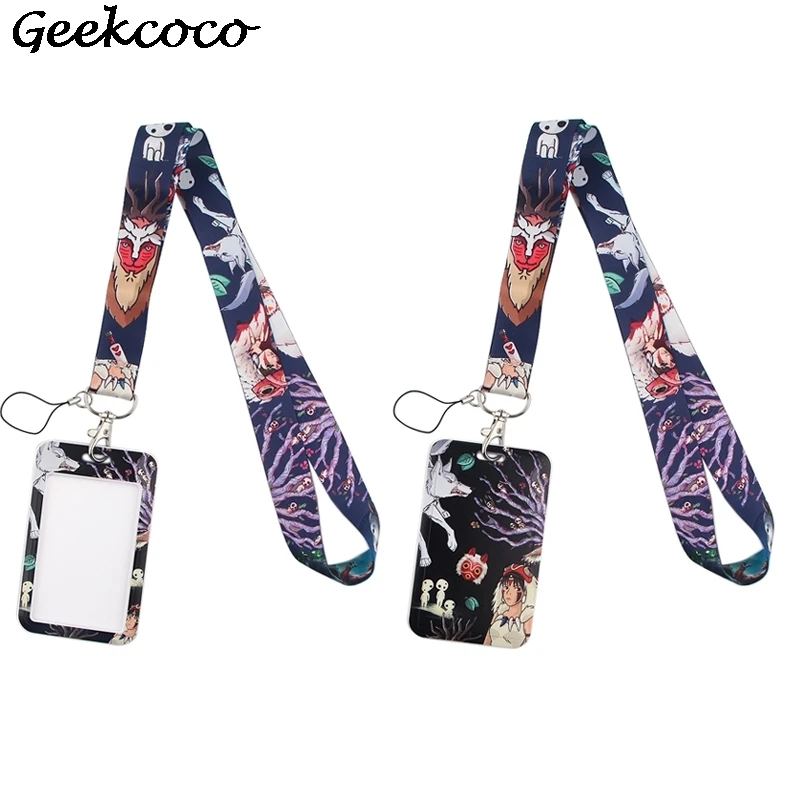 

20pcs/lot J2245 Cartoon Card Holder ID Holder Bus Card Holder Staff Card With Lanyard