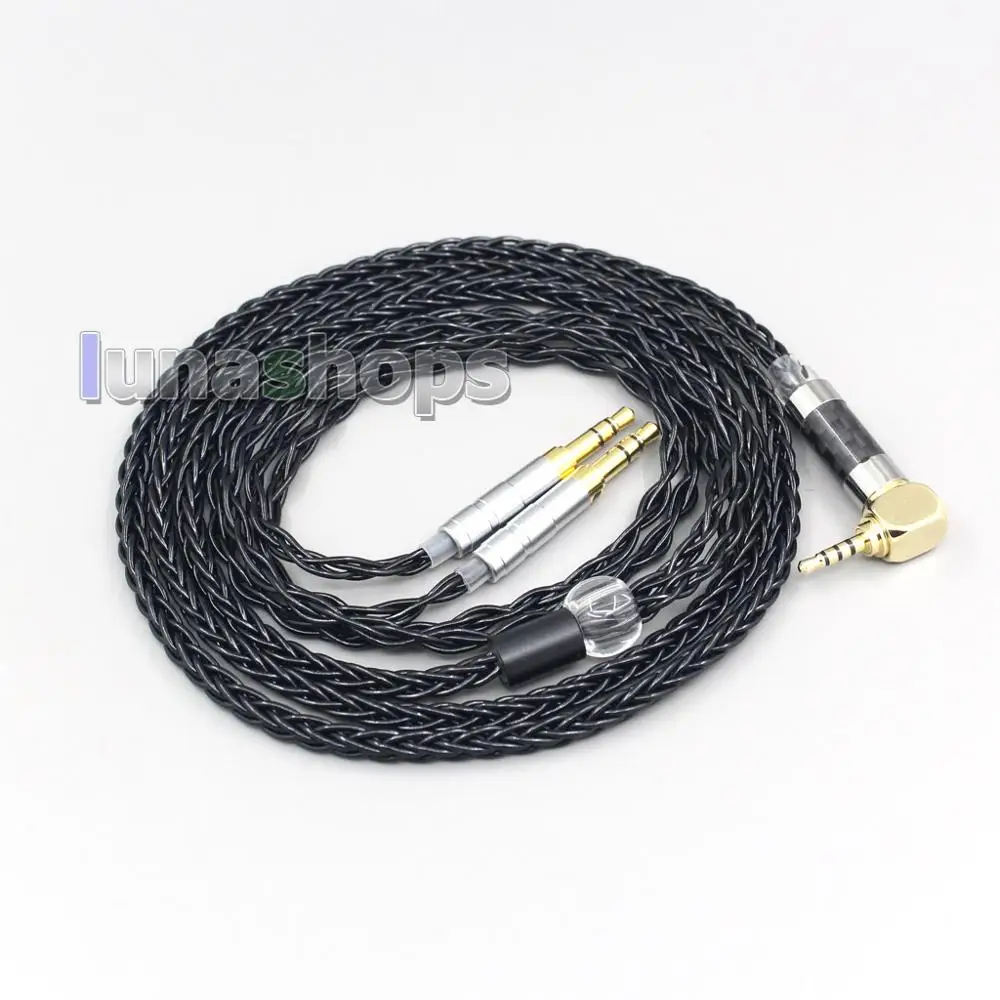 

8 Core Headphone Earphone Cable For Classic Neo Noir Focal Clear Elear Elex Elegia Stellia 3.5mm Pin LN006426