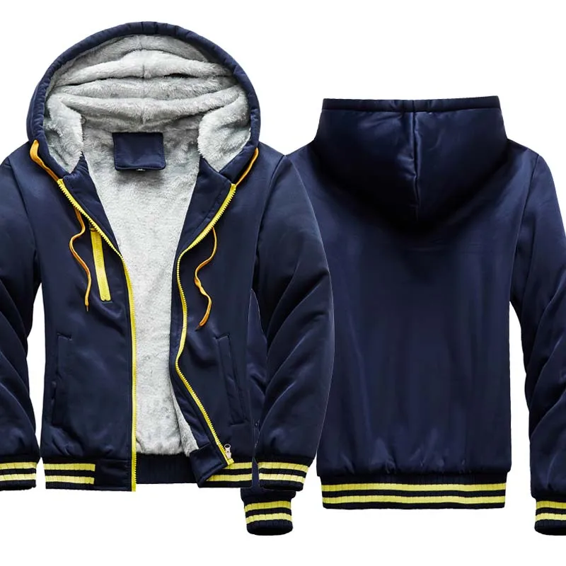 

Новинка 2021, модная мужская кашемировая толстовка, Зимняя мужская куртка без рисунка, цветная хлопковая Высококачественная Мужская куртка с...