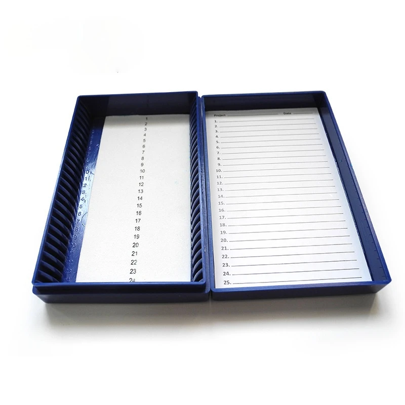 Прямая поставка 25 коробок-слайдов может быть настроена для различных