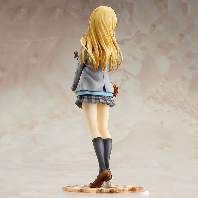 

20cm Anime Your Lie In April Miyazono Kaori Action Figure PVC PULCHRA 4th Generation Violin Collection Model Dolls Toys for Gift