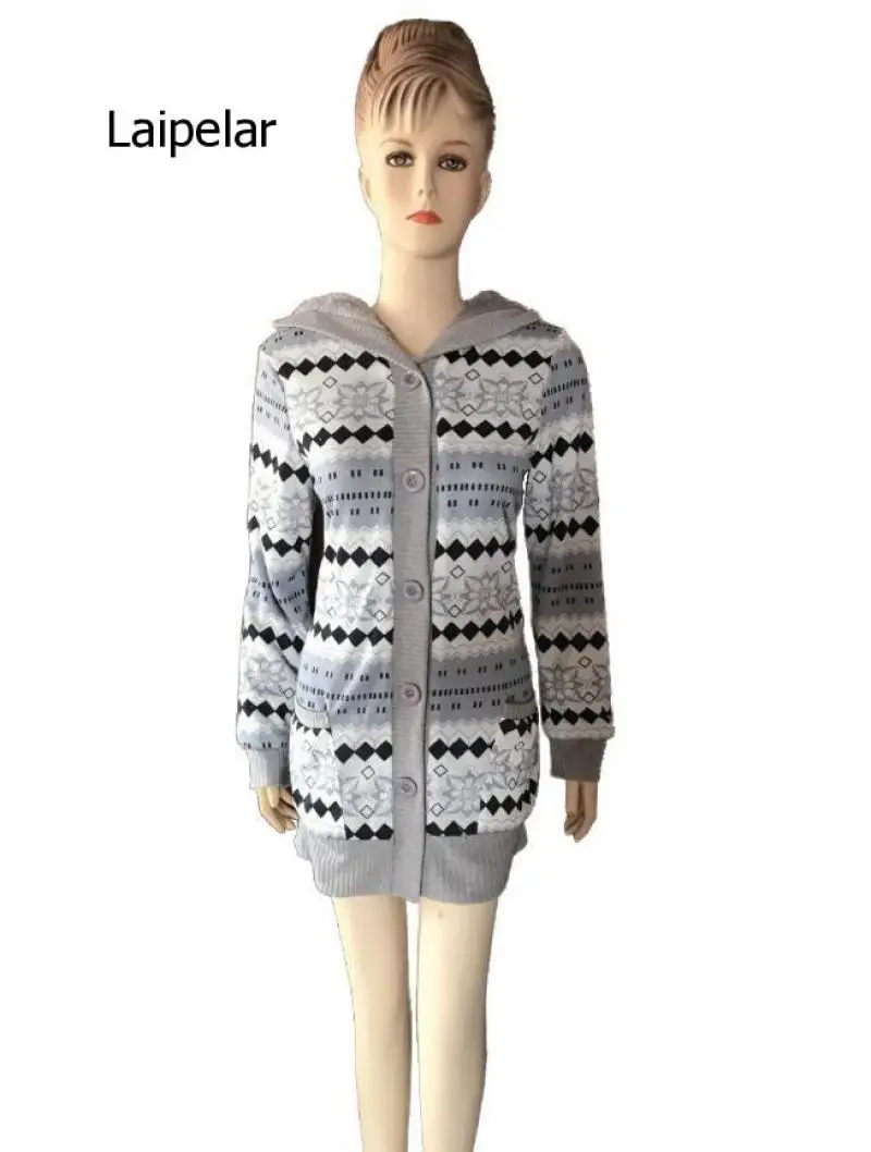 Повседневное трикотажное пальто-кардиган с капюшоном флисовая верхняя одежда