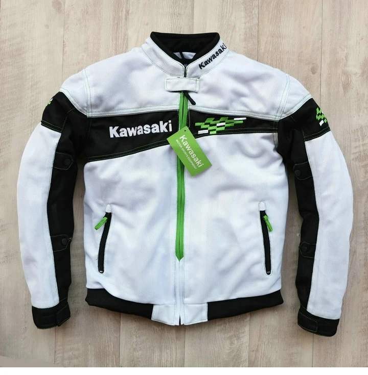 Новое поступление мужская куртка для kawasaki зимняя автомобильная гоночная одежда