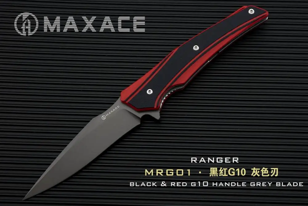 MAXACE Ranger Складной нож карманный для повседневного использования Ассаб XW 42