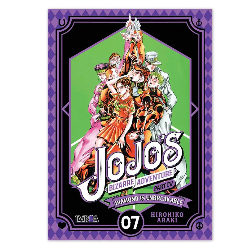 

Anime Posters JoJo Bizarre Adventure DIAMOND IS UNBREAKABLE Manga Animation Canvas Painting Bedroom Home Decor Wall Art Pictures
