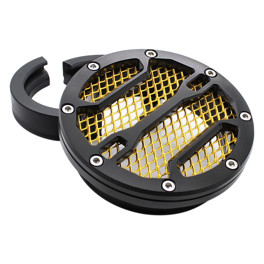 Крышка воздухозаборника мотоцикла воздухозаборный фильтр черное золото часть