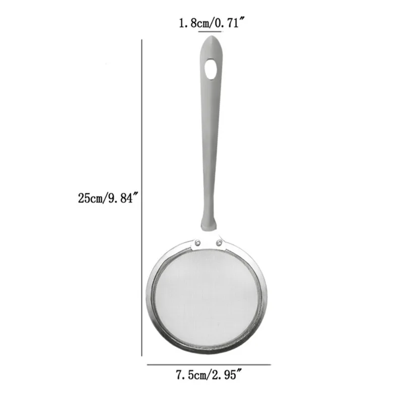 Сетчатый фильтр для растительного масла кухонный инструмент шумовка супа ложка