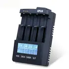 Цифровое интеллектуальное зарядное устройство Opus BT-C3100 V2.2 с 4 слотами и ЖК-дисплеем для зарядки Li-Ion Ni-MH NiCd аккумуляторных батарей