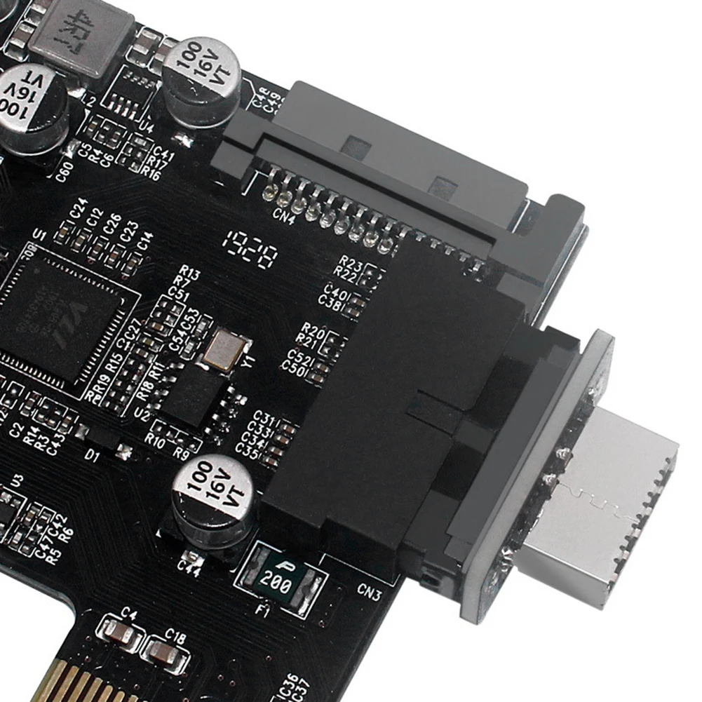 USB Header Adapter USB3.0 19P/20P to TYPE-E 90 Degree Converter Chassis Front TYPE C Plug Port for Computer Mining Motherboard | Компьютеры