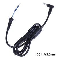 dc 4 5x3 0mm power cord with pin copper tri core cable laptop dc power cable 1 2m 1pcs