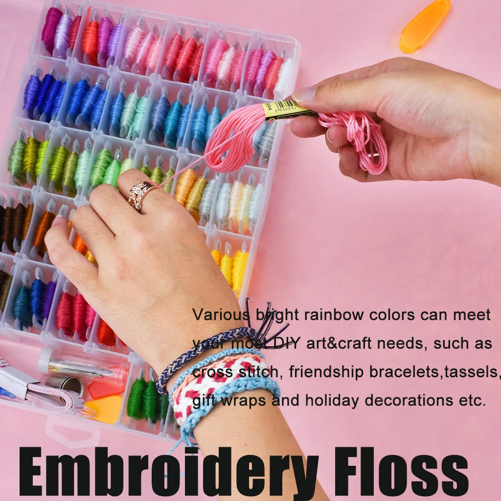 100 шт. разноцветные мягкие строительные нити|Нитки для пряжи| |
