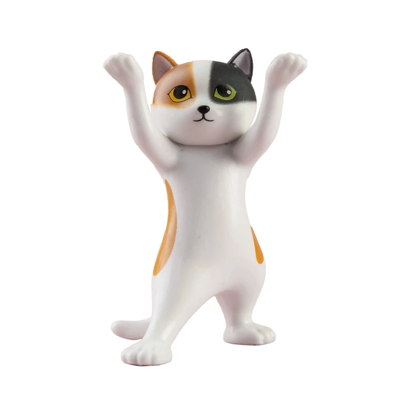 

Pen Holder Stand For Pens Cat Cute Desk Accessories Organizer Funny Penholder Student Stationery Mini Ornament Office