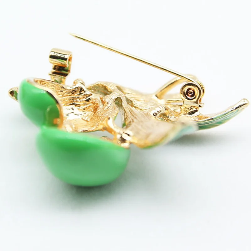 Уникальные эмалевые броши в виде оливок для женщин и мужчин аксессуары костюмов