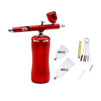 cheap portable mini airbrush with compressor kit nail art sunless tanning temporary tattoo spray paint beauty salon mineral