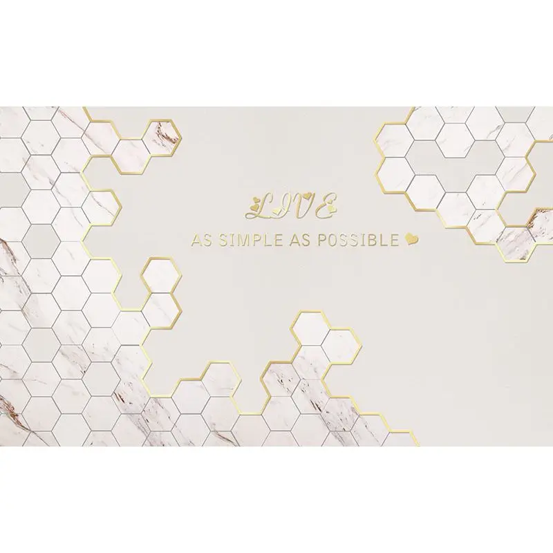 3D живой студийный геометрический мраморный фон Настенная роспись диван салон