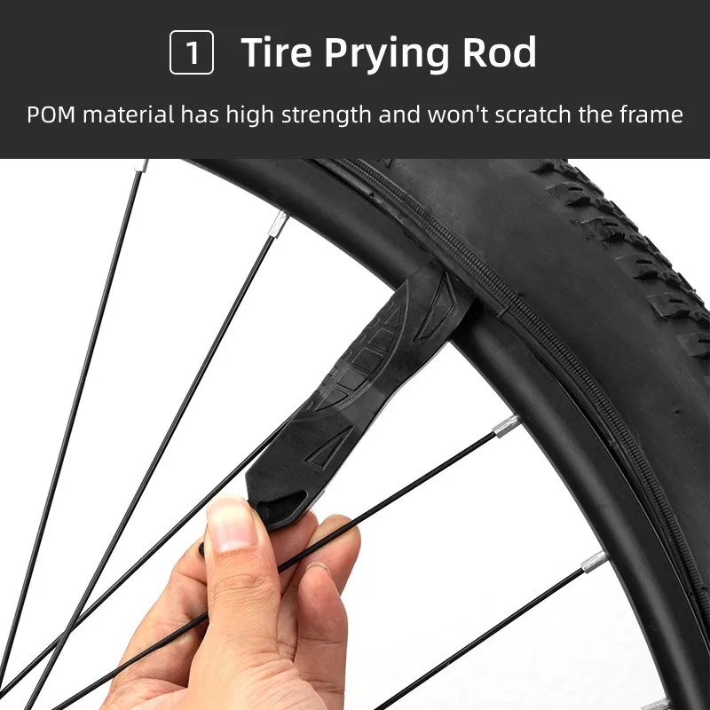 

Road MTB Multi-function Prying Tire Stick Quick DismantlingFastener Tire Bike Tire Stripping Stick Magic Bicycle Tyre Lever 2pc