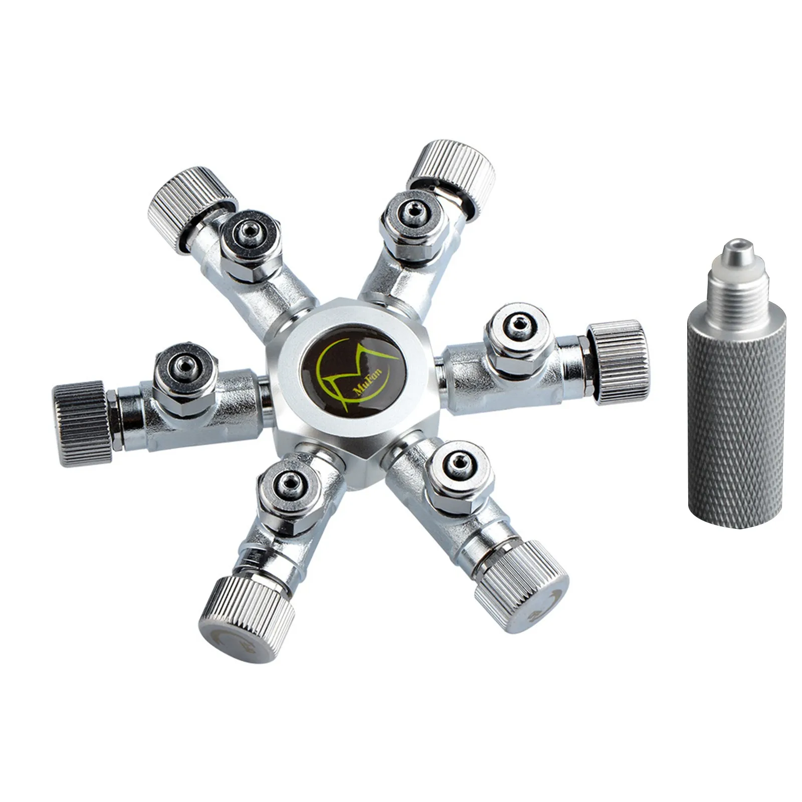 

Aquarium DIY Multi Way CO2 Distributor Splitter Needle Valve Check Valve Bubble Counter for Solenoid Regulate CO2 Control System