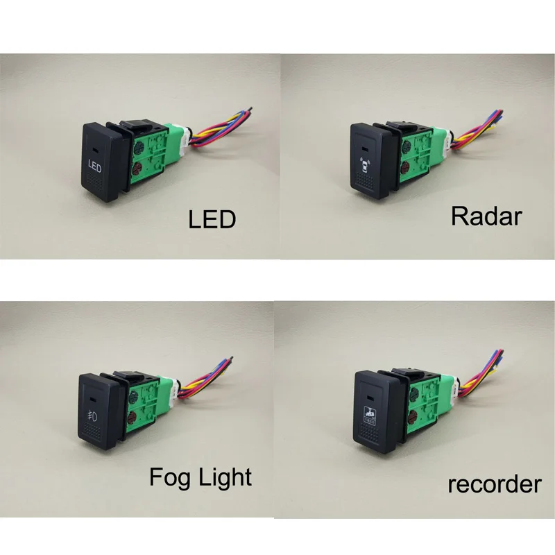 Светодиодный светильник выключатель радар датчик парковки камера регистратор