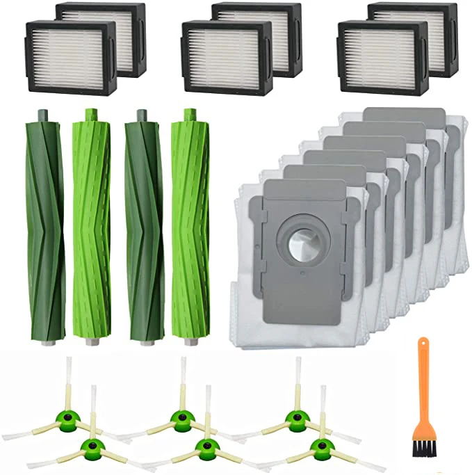 Новая основная щетка фильтр НЕРА боковая и пылесборник для робота-пылесоса Irobot