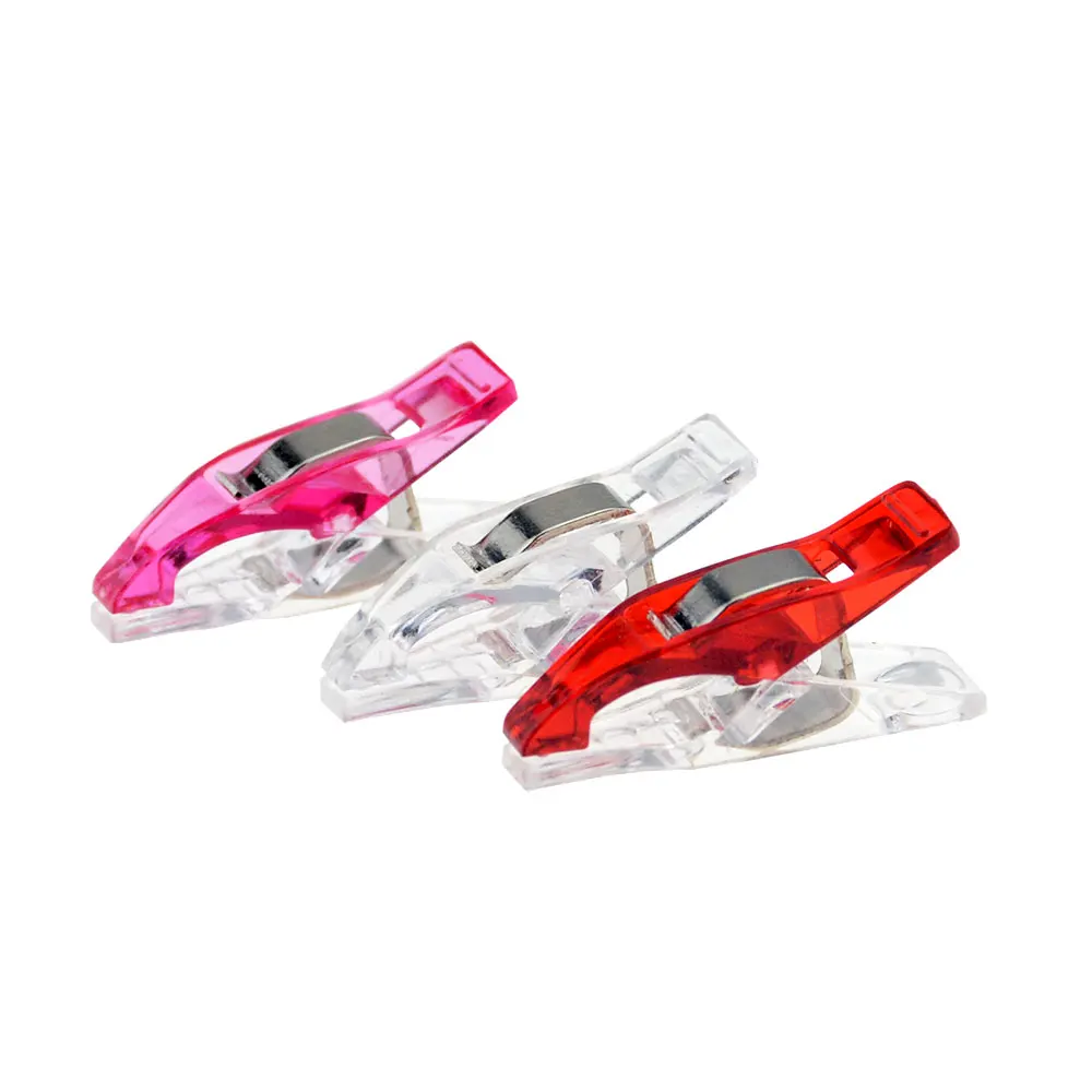 10 шт. пластиковые игольчатые скрепки держатель для Лоскутной Ткани зажимы шитья