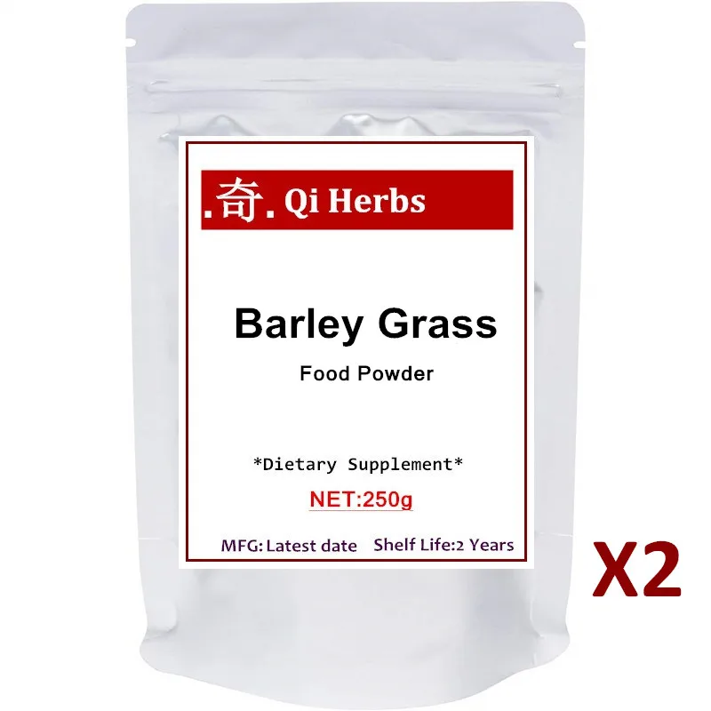 Органический порошок ячменной травы богатый волокнами минералами