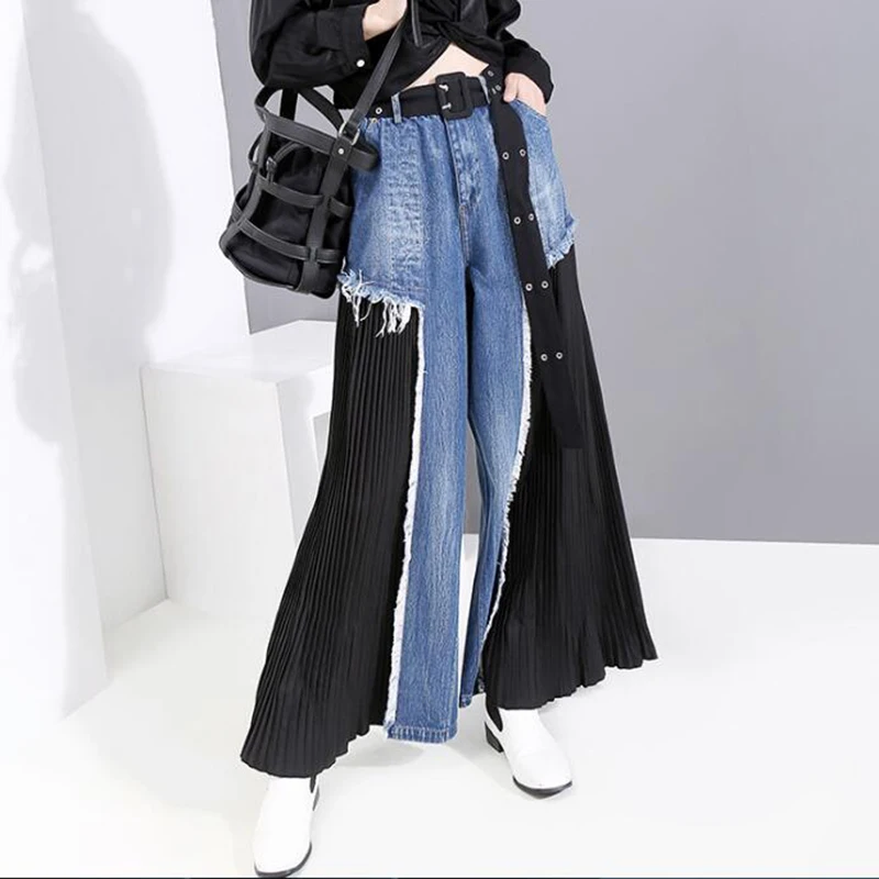 Европейские и американские осенние женские новые модные повседневные штаны