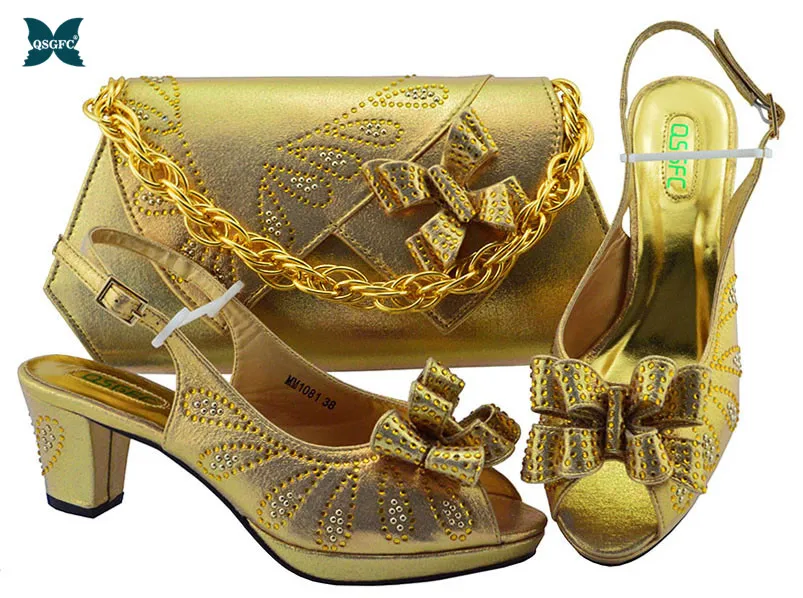 Лидер продаж комплект из туфель и сумочки в африканском стиле итальянский дизайн