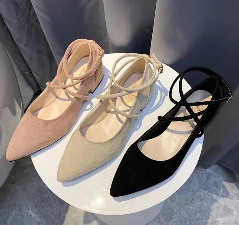 

Women Shoes Ladies Summer Low Flat Heel Flip Flops Single Shoes Casual Point Toe Comfort Fashion Style For Ladies Girls